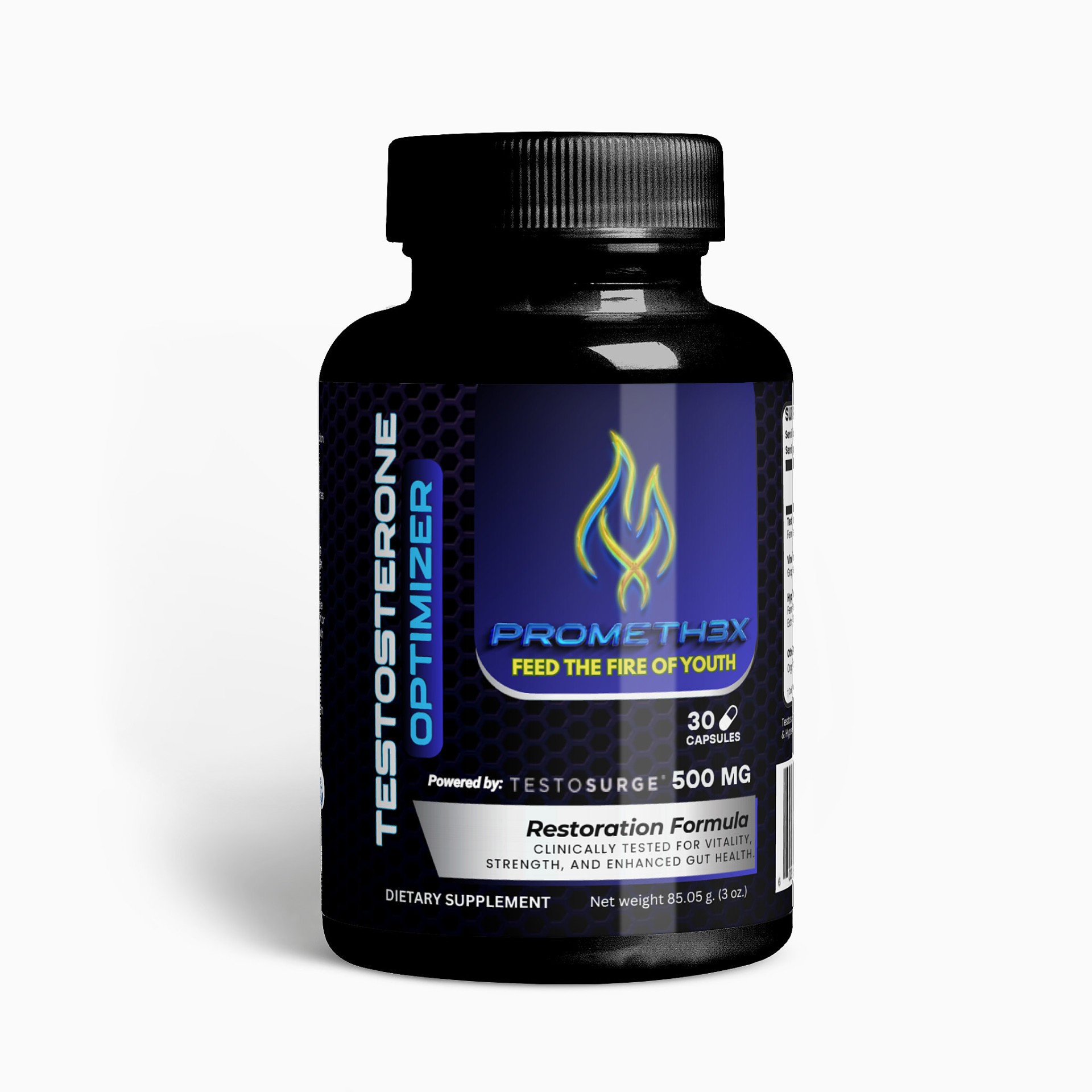 Prometh3x testosterone optimizer bottle